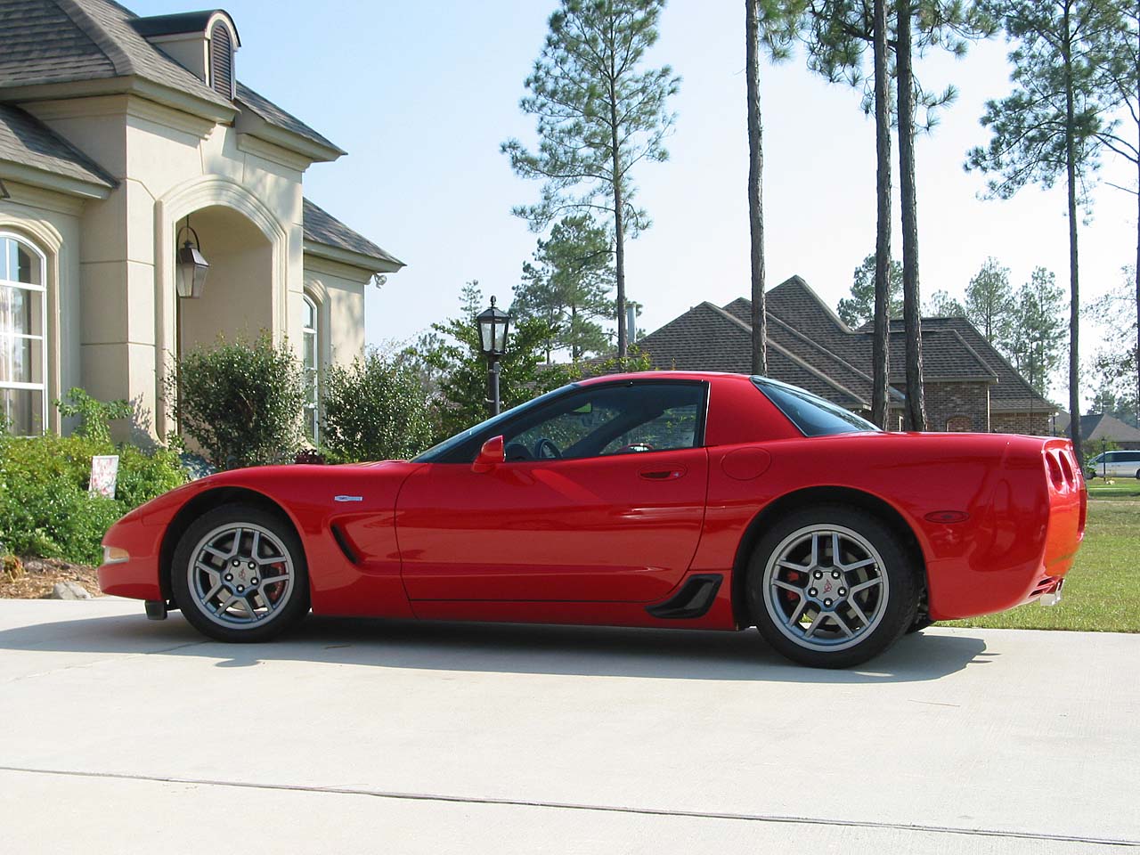 Torch Red, the proper color for any C5 Corvette